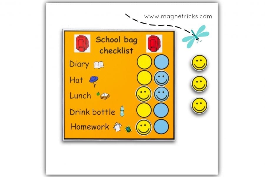 school bag check list